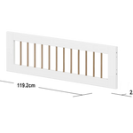 FLEXA 1/2 Safety Rail, White/Oak, view 4