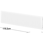 FLEXA Safety Rail, 1/2, WHITE, Grooves for Slide, view 5