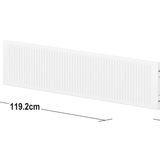 FLEXA Safety Rail, 1/2, WHITE, Grooves for Slide, view 5