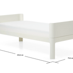 Junior Bed, 150x70 cm, Cream JUNIORBED fb02-junior-bed-cream  flexa-com.myshopify.com