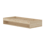 Single Bed with Shelf, 90x200 cm, Pine SINGLE_BED single-bed-with-shelf  flexa-com.myshopify.com