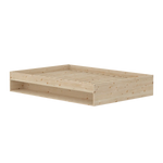 Double Bed with Shelf, 140x200 cm, Pine SINGLE_BED double-bed-with-shelf-140cm  flexa-com.myshopify.com