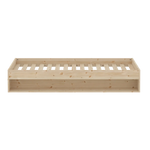 Double Bed with Shelf, 140x200 cm, Pine SINGLE_BED double-bed-with-shelf-140cm  flexa-com.myshopify.com
