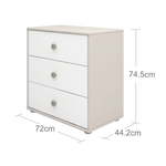 Chest with 3 Drawers, Grey CHEST_CLASSIC_STORAGE chest-with-3-drawers-grey-washed-white-natural-green  flexa-com.myshopify.com