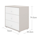 Chest with 3 Drawers, Grey CHEST_CLASSIC_STORAGE chest-with-3-drawers-grey-washed-white-white-1  flexa-com.myshopify.com