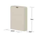 FLEXA Wall Hanging Changing Unit, Cream, view 8