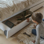 FLEXA Bed Drawers, 2 pcs, 90x200 cm, White, view 6