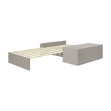 Sofamodul für Hochbett 184 cm, 77x180 cm, Grau