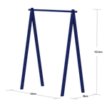 FLEXA Clothes Rack, Blue/Pine, view 8