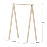 FLEXA Clothes Rack, Pine, view 7