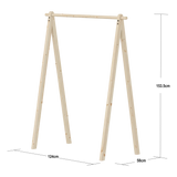 FLEXA Clothes Rack, Pine, view 7