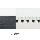 Latex/Foam Mattress, 190X140 Bamboo Cover MATTRESS flexa-mattress-190x140-bamboo-cover-white  flexa-com.myshopify.com