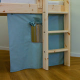 FLEXA Play Curtain for Beds, Blue