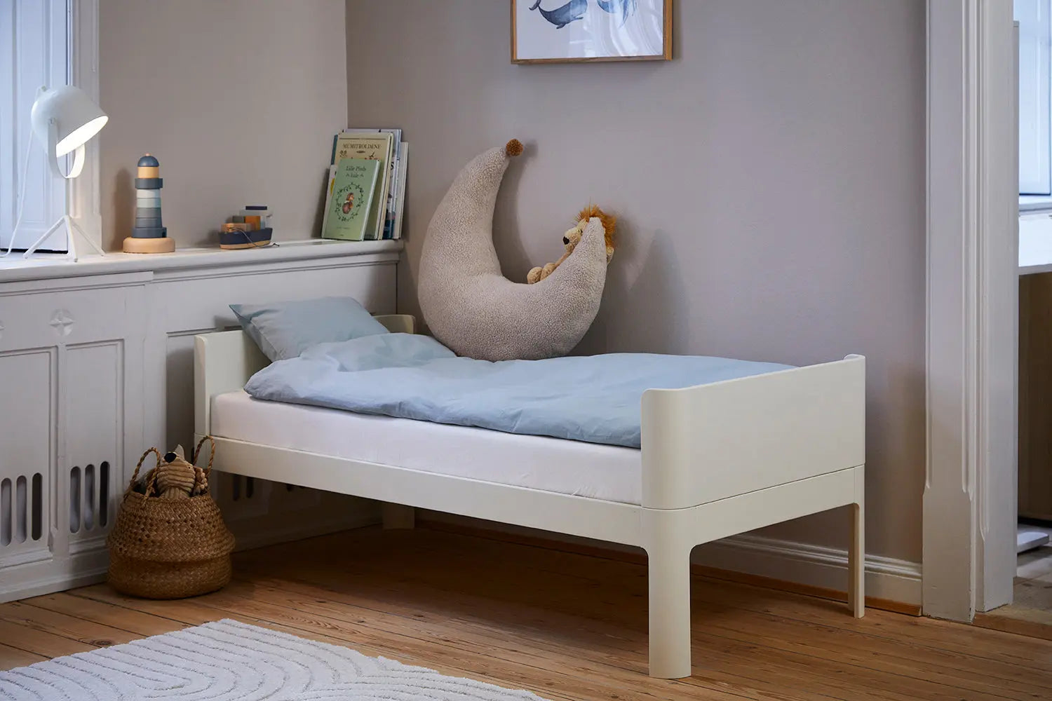 FLEXA Bed Linen, 140x200 cm, Blue, view 2