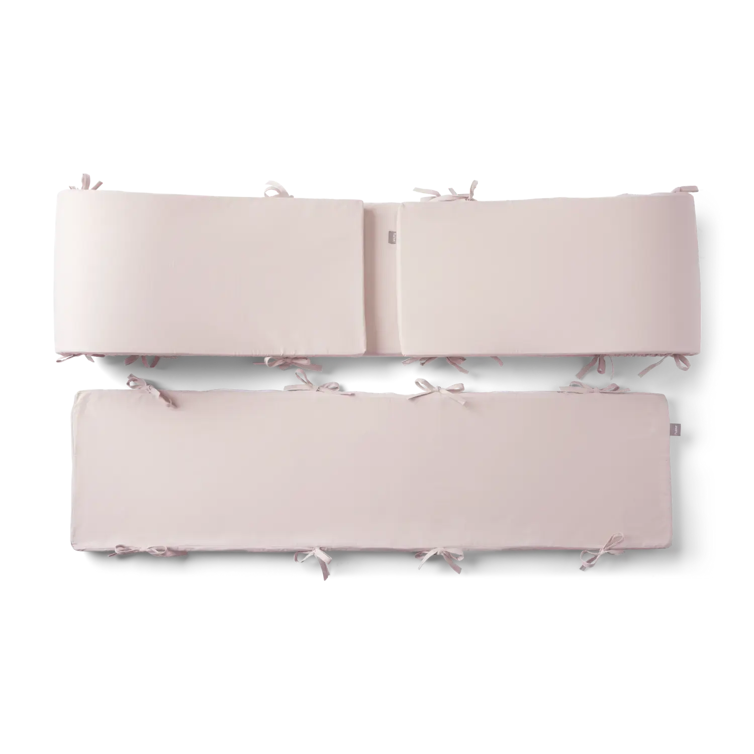 FLEXA Bed Bumper, 120x70x30 cm, Rose, view 6