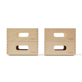 Wooden Storage Box Set - mini, Pine PLAY wooden-storage-box-set-mini  flexa-com.myshopify.com