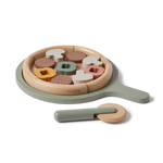 Pizza, 5 slices, Handpainted PLAY pizza-multicolors-natural-wood  flexa-com.myshopify.com