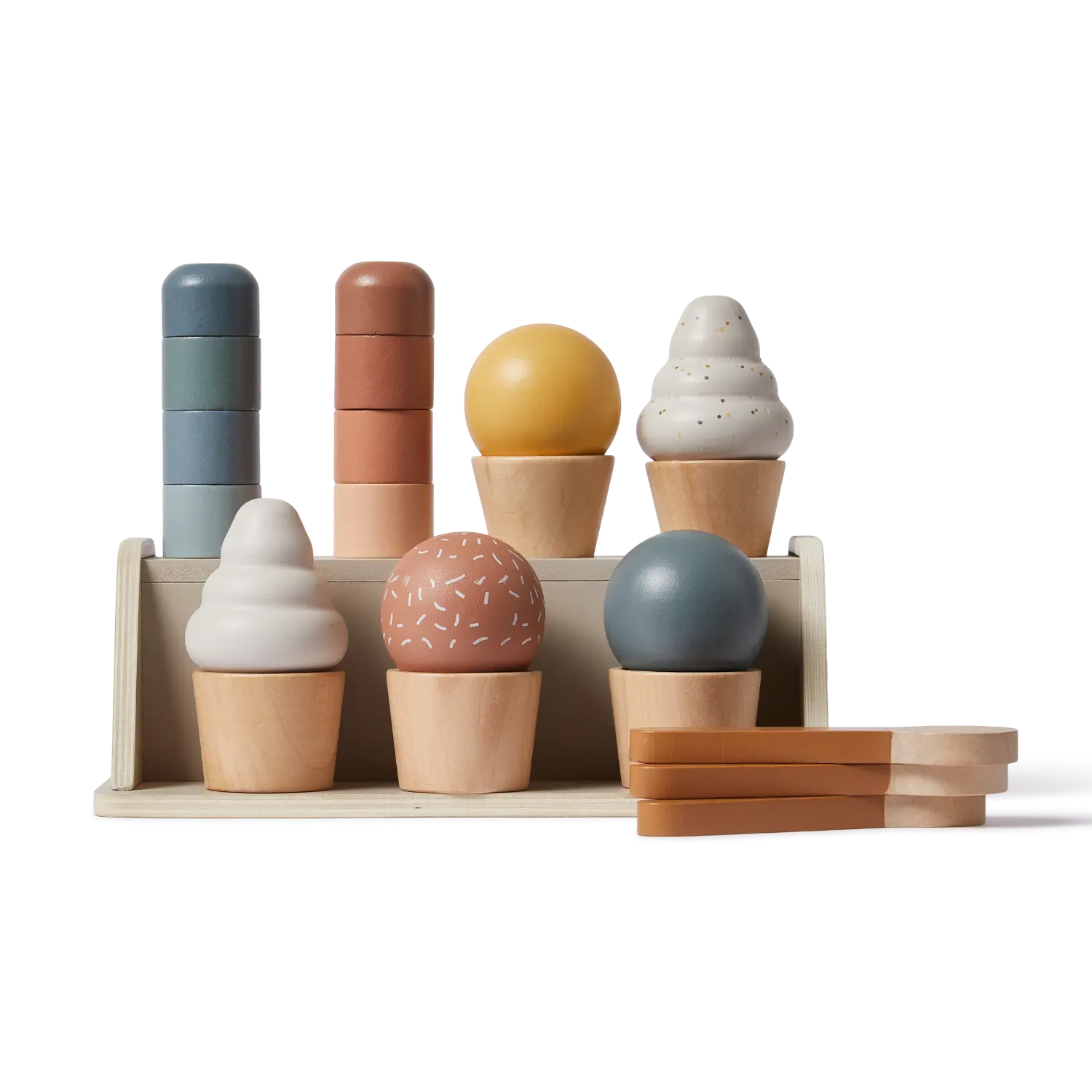 FLEXA Ice Cream Set, 22 pcs, Handpainted, view 7
