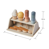 FLEXA Ice Cream Set, 22 pcs, Handpainted, view 9