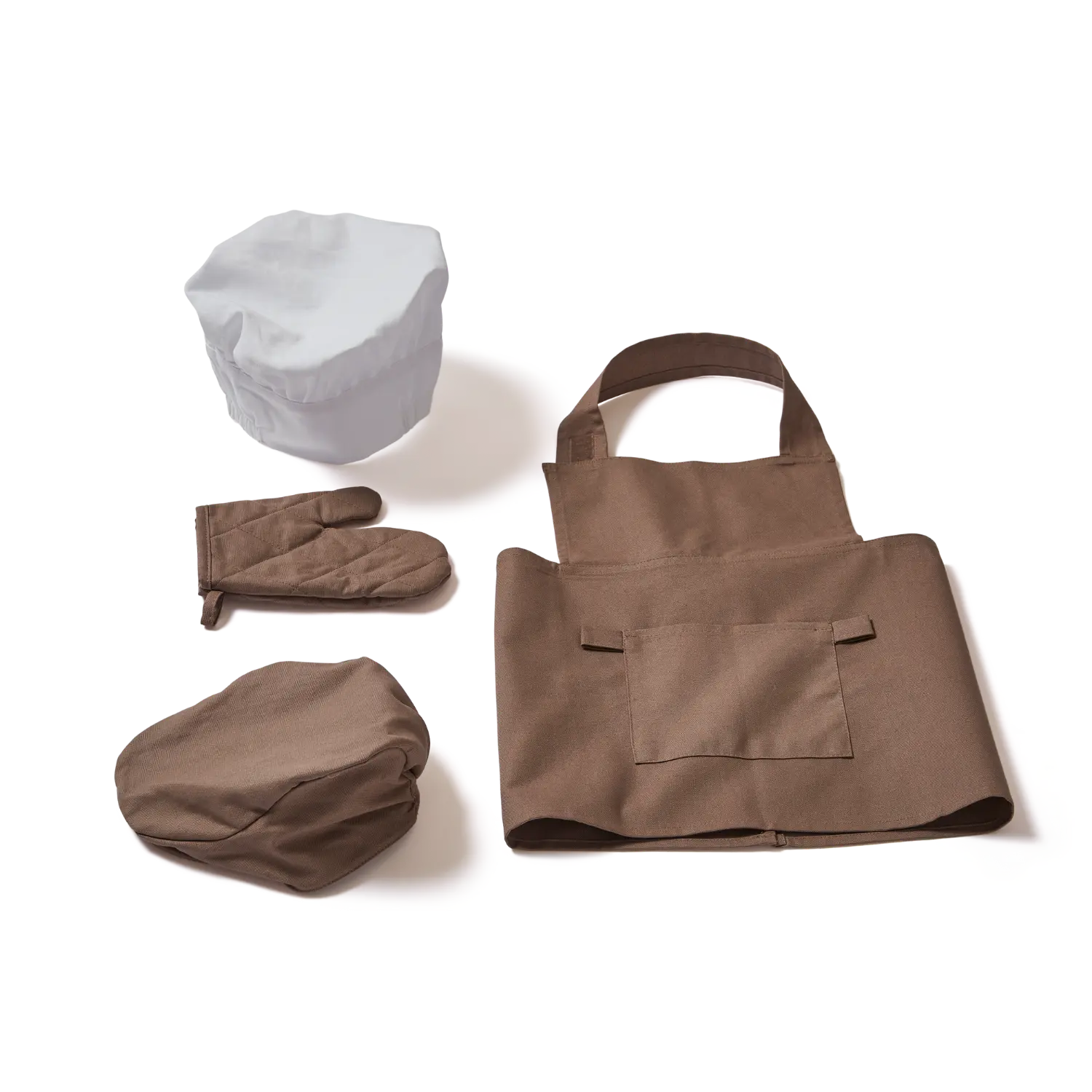 FLEXA Apron Costume Set, Brown, view 8
