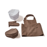 FLEXA Apron Costume Set, Brown, view 8
