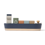 FLEXA Container Ship, 1 ship & 5 containers, Handpainted, view 7