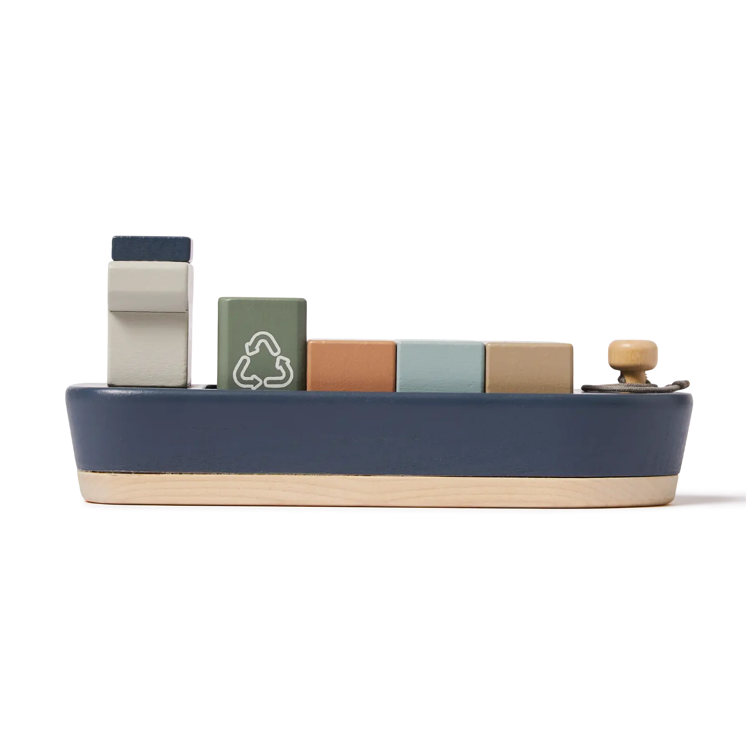 FLEXA Container Ship, 1 ship & 5 containers, Handpainted, view 7