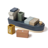 FLEXA Container Ship, 1 ship & 5 containers, Handpainted, view 5