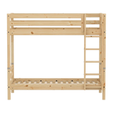 Bunk Bed with Straight Ladder and Safety Rails, 90x200 cm, Pine BUNKBED fr52-bunk-bed  flexa-com.myshopify.com