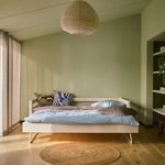 Single Bed with Pull-out Bed, 90x200 cm, White SINGLE_BED single-bed-with-pull-out-bed-white-washed-1  flexa-com.myshopify.com