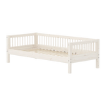 Single Bed, 90x200 cm, White SINGLE_BED single-bed-with-scandinavian-safety-rail-white-washed  flexa-com.myshopify.com