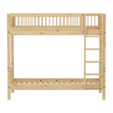 Bunk Bed with Extra Height and Safety Rails, 90x200 cm, Pine BUNKBED high-bunk-bed-with-safety-rail-raw  flexa-com.myshopify.com