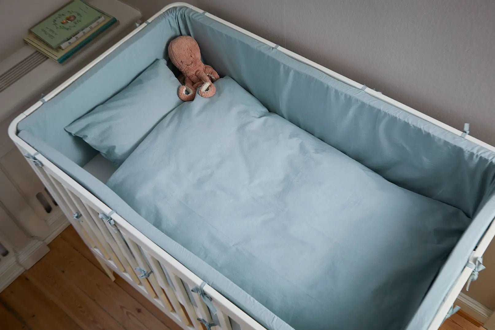 FLEXA Baby Bed Linen, 70x100 cm, Blue, view 2