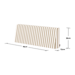 FLEXA Back Rest Cushion, Stripes, view 11