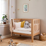 FLEXA Bed Bumper, 120x70x30 cm, Rose, view 5