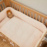 FLEXA Bed Bumper, 120x70x30 cm, Rose, view 3