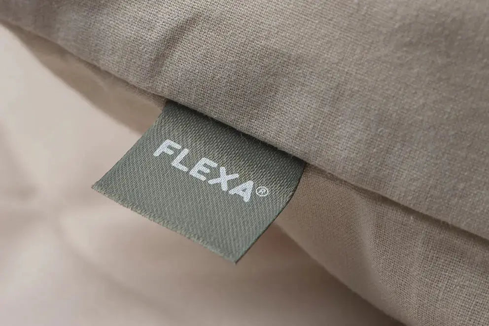 FLEXA Bed Linen, 140x200 cm, Grey, view 5
