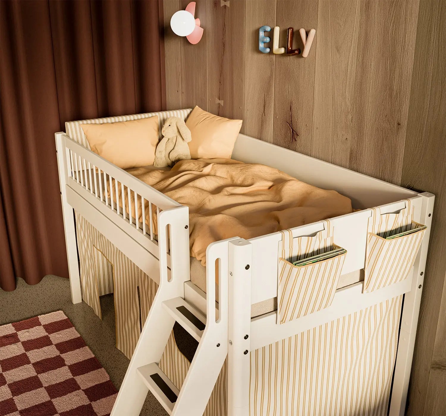 FLEXA Bed pockets, Stripes, view 2
