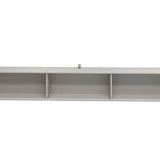 Bookcase, 3 Compartments, Grey BOOKCASE 200 flexa-com.myshopify.com