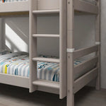 Bunk Bed 154 cm with Ladder and Safety Rail, 90x200 cm, Grey BUNKBED 200 flexa-com.myshopify.com