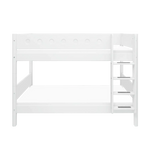 Bunk Bed 154 cm with Ladder and Safety Rail, 90x200 cm, White BUNKBED 200 flexa-com.myshopify.com