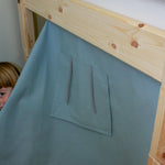 FLEXA Play Curtain for Beds, Blue, view 3