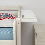 FLEXA Hanging shelf, White, view 3
