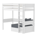 High bed with sofa and sofa mattress, 90x200 cm HIGHBED 90X200 flexa-com.myshopify.com