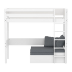 High bed with sofa and sofa mattress, 90x200 cm HIGHBED 90X200 flexa-com.myshopify.com