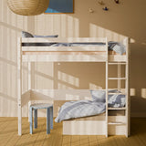 High bed with sofa and sofa mattress, 90x200 cm HIGHBED 90X200 flexa-com.myshopify.com