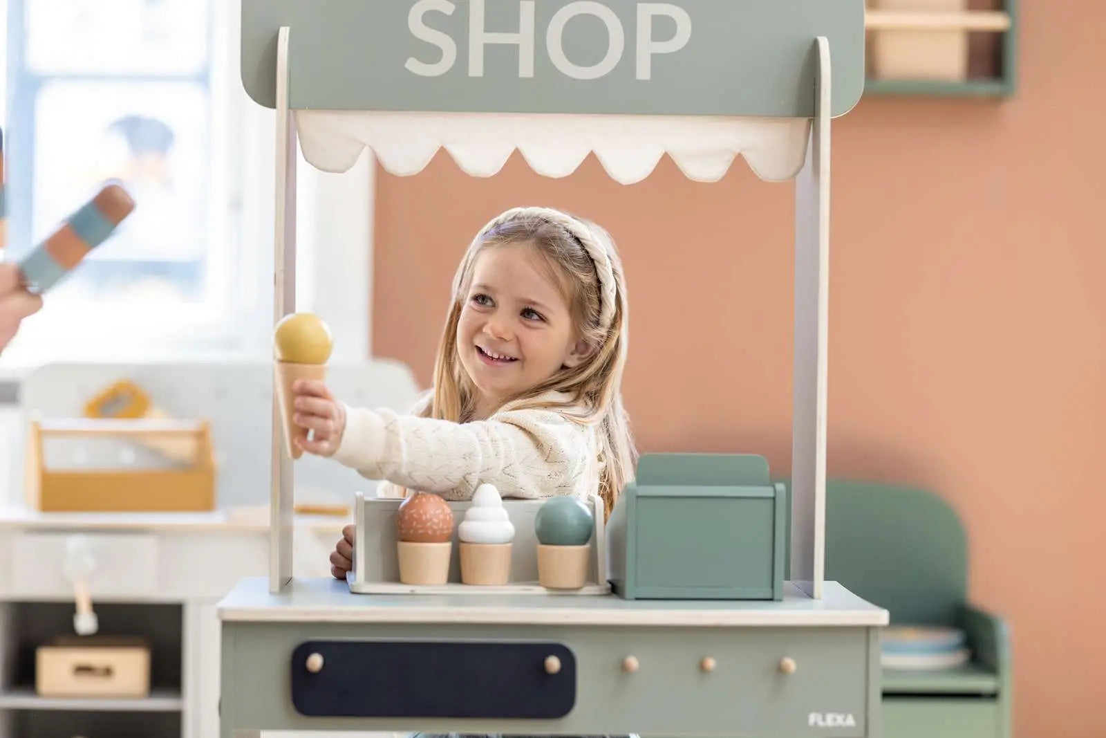 FLEXA Ice Cream Set, 22 pcs, Handpainted, view 3