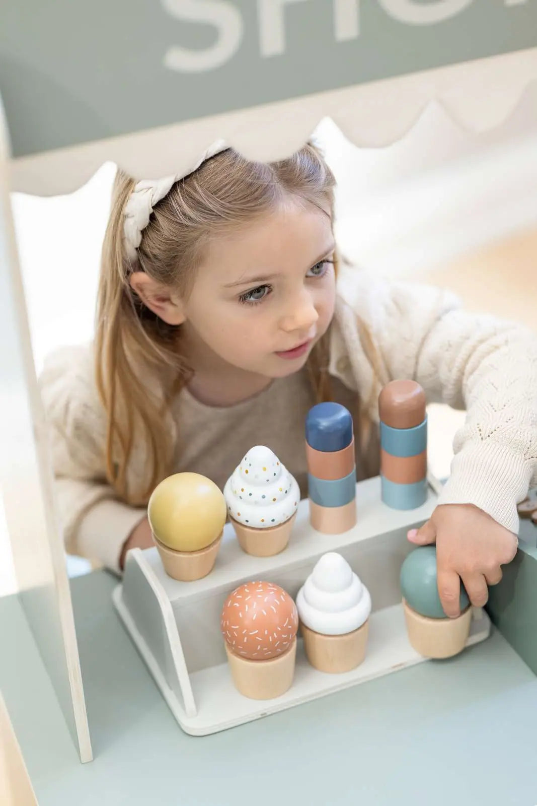 FLEXA Ice Cream Set, 22 pcs, Handpainted, view 5
