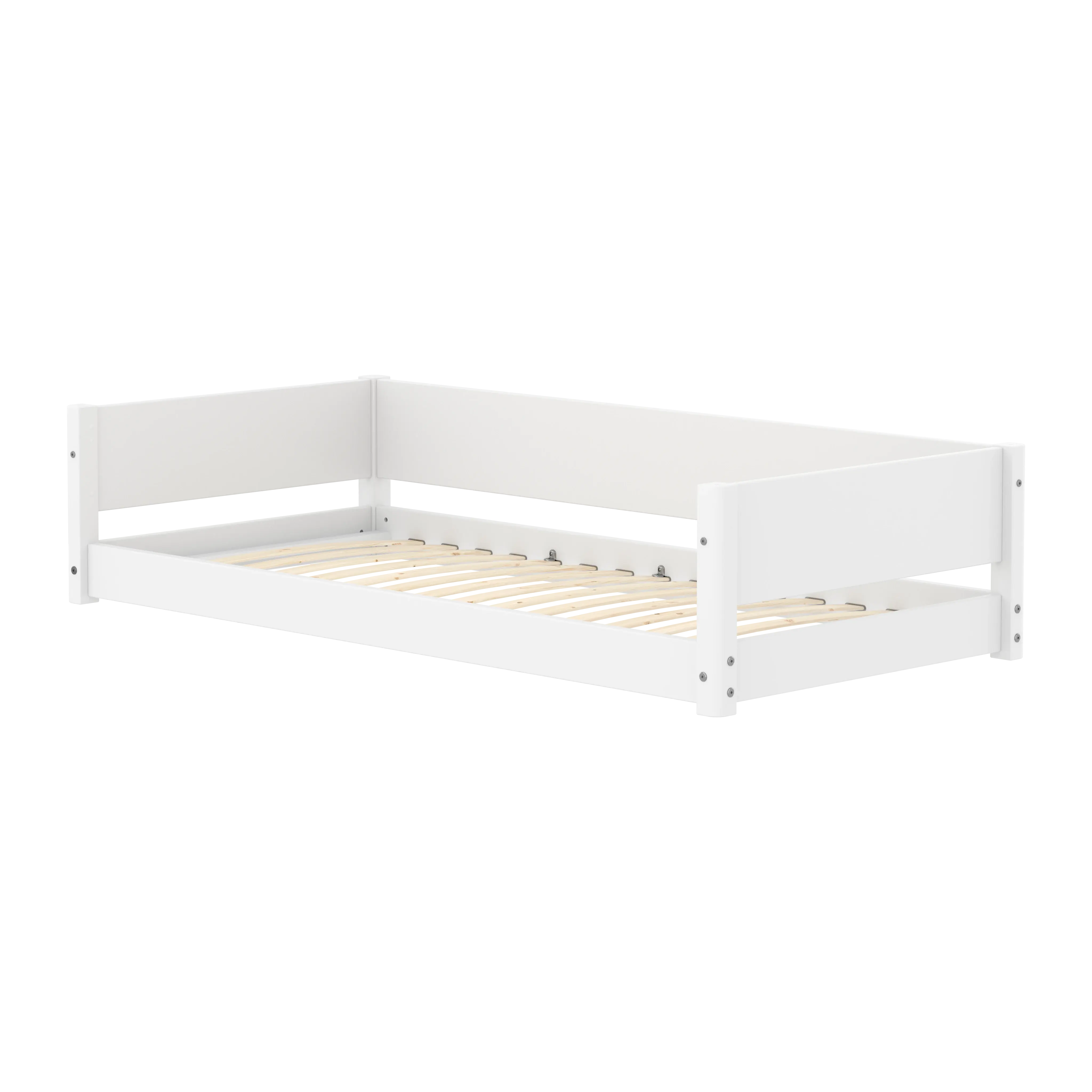 Montessori Bed, 90x200 cm, White MONTESSORI 90X200 flexa-com.myshopify.com