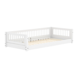 Montessori Bed with Crossbars, 90x200 cm, White MONTESSORI 90X200 flexa-com.myshopify.com